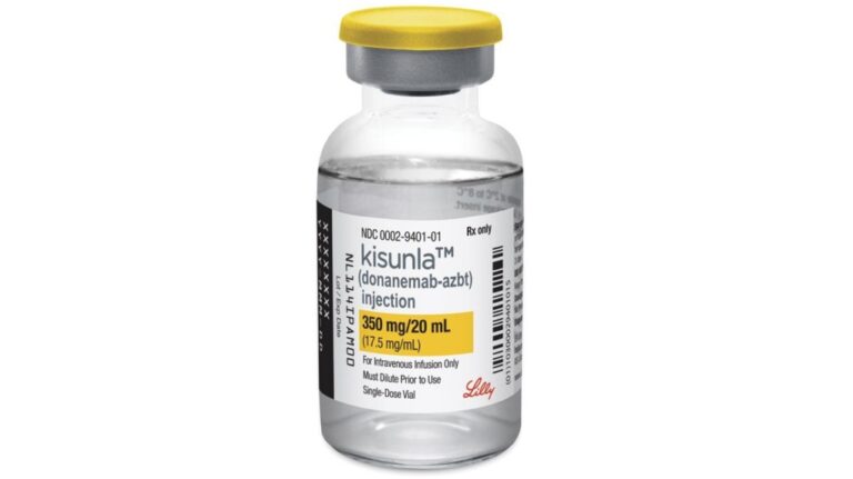 The Food and Drug Administration approved Eli Lilly’s Kisunla on Tuesday, July 2, 2024 for mild or early cases of dementia caused by Alzheimer’s. (Eli Lilly and Company via AP)