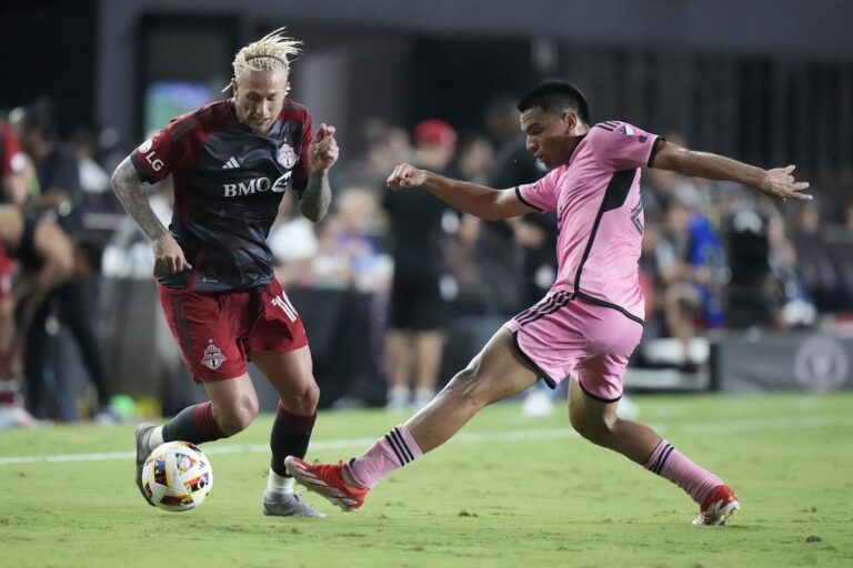 La recrue Federico Redondo marque ses deux premiers buts et permet à l'Inter Miami de s'imposer 3-1 contre Toronto