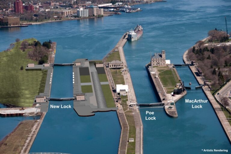 Le projet de nouvelle écluse de Soo devrait être ouvert à la navigation commerciale en 2030