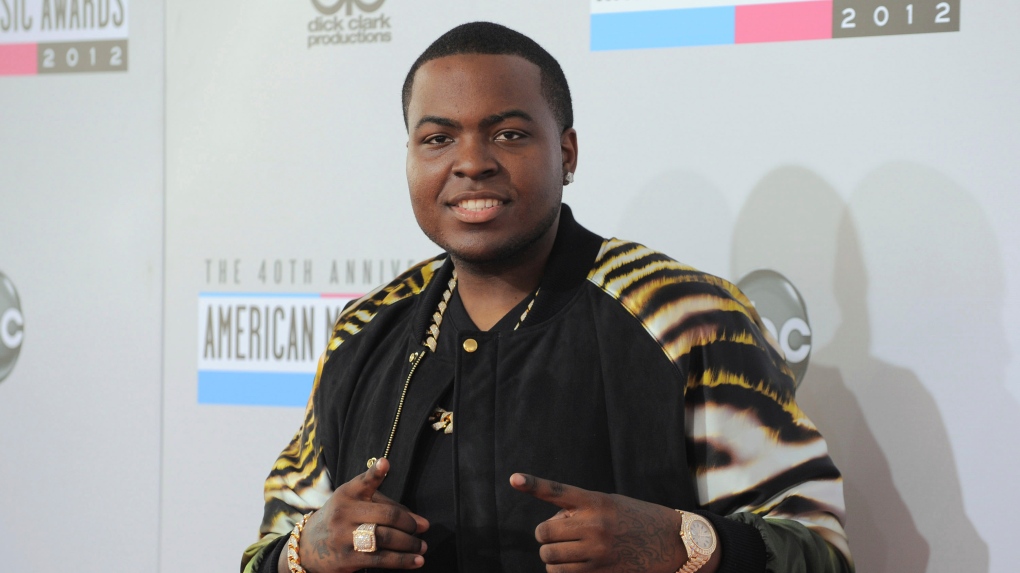 Sean Kingston arrives at the 40th Anniversary American Music Awards in Los Angeles, on Nov. 18, 2012. (Photo by Jordan Strauss/Invision/AP, File)