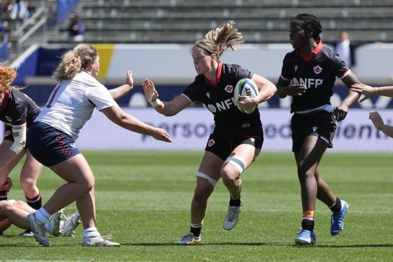 L'équipe canadienne féminine apprend le rugby à 7 mais devra faire le voyage sans joueuse vedette