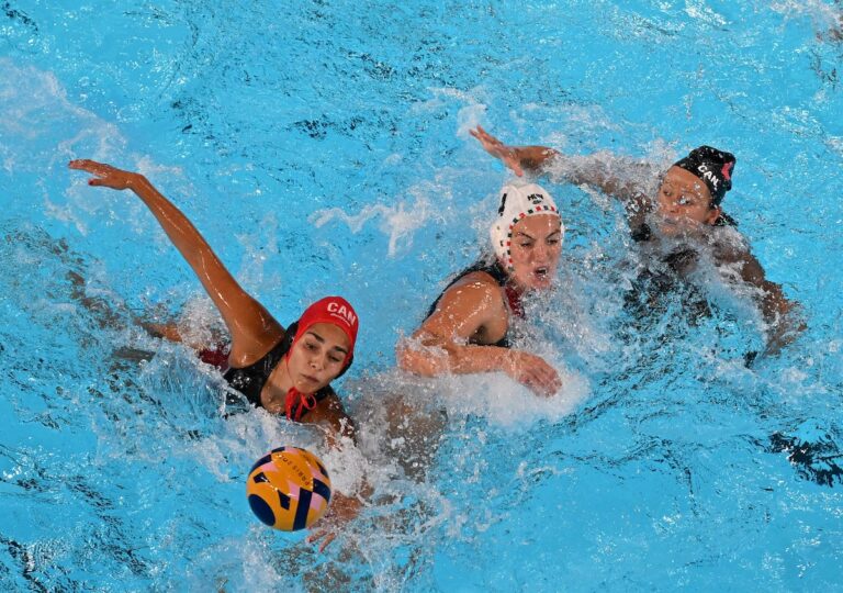 L'équipe féminine de water-polo du Canada battue par la Hongrie, un pays qui a perfectionné ce sport nautique