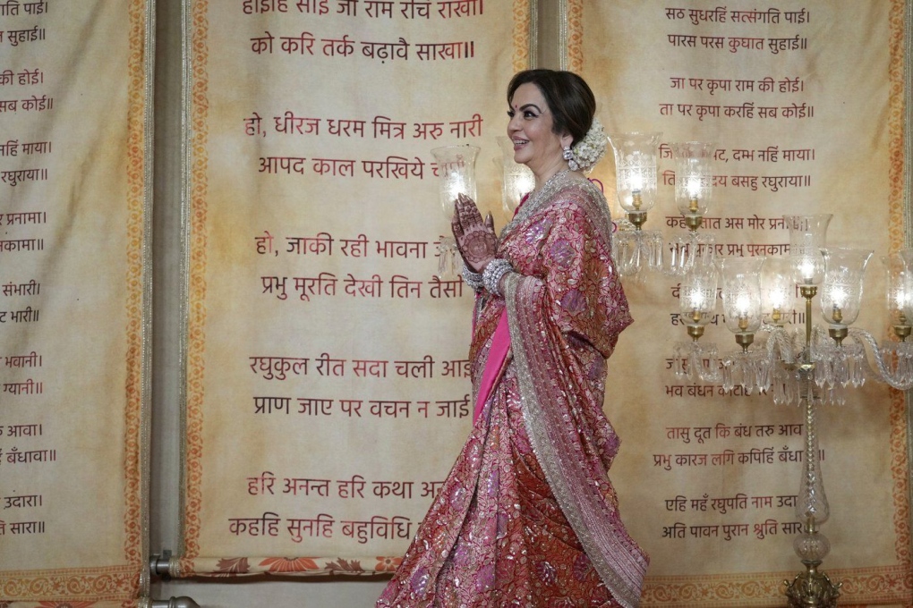 Les célébrations de mariage extravagantes du fils de l'homme le plus riche d'Asie se terminent par une réception