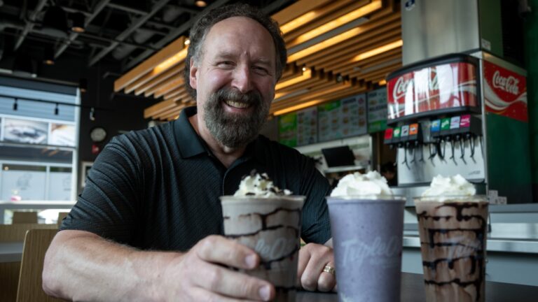 Triple O's Director of Operations, Paul Volk is pictured in Surrey, B.C. on Friday July 26, 2024. (Ethan Cairns/The Canadian Press)