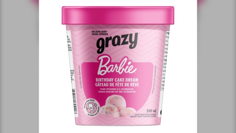 Mattel s'associe à une entreprise québécoise de crème glacée végétalienne pour le 65e anniversaire de Barbie