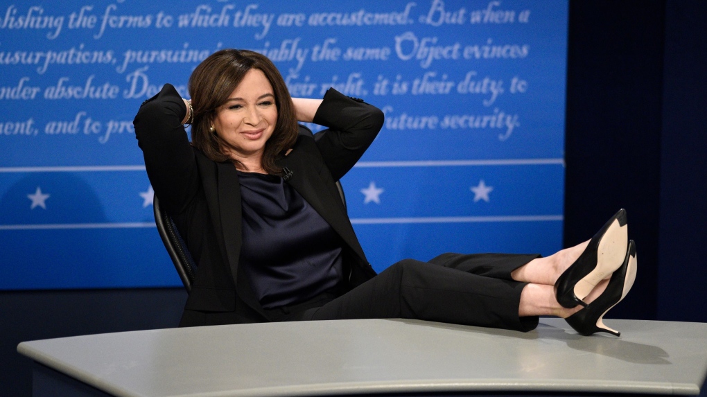 Maya Rudolph will return to ‘SNL’ to play Kamala Harris through 2024 election. (Will Heath / NBC / Getty Images via CNN Newsource)
