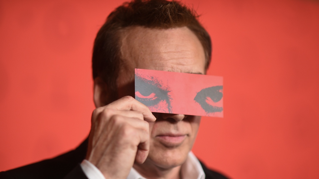 Nicolas Cage arrives at the premiere of "Longlegs" at the Egyptian Theatre on Monday, July 8, 2024, in Los Angeles. (Photo by Richard Shotwell  /Invision / AP)