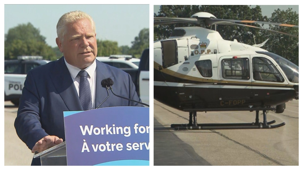 « Un énorme coup de pouce pour la sécurité communautaire », déclare Ford à propos de cinq nouveaux hélicoptères de police dans la région du Grand Toronto et à Ottawa