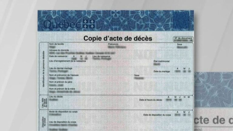 « Je n'ai jamais vu ça aussi mal » : le temps d'attente pour les certificats de décès au Québec s'est aggravé