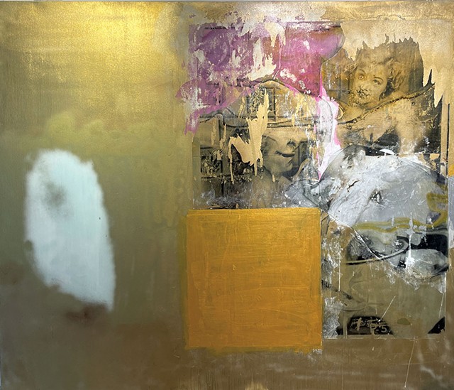 « Laver le chat (or) » par Nikko Sedgwick chez Bundy Modern