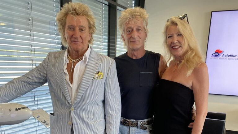 Le double de Rod Stewart qui a charmé le Vermont rencontre le vrai