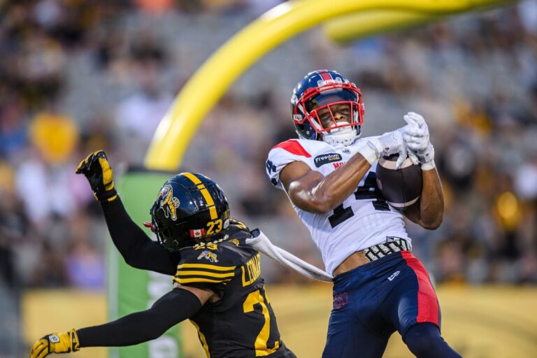 Alexander remporte son premier départ dans la LCF alors que les Alouettes de Montréal battent les Tiger-Cats de Hamilton 33-16