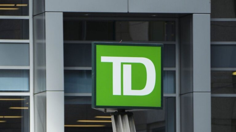 Toronto Dominion Bank signage is pictured in Ottawa on Wednesday Sept. 7, 2022. THE CANADIAN PRESS/Sean Kilpatrick