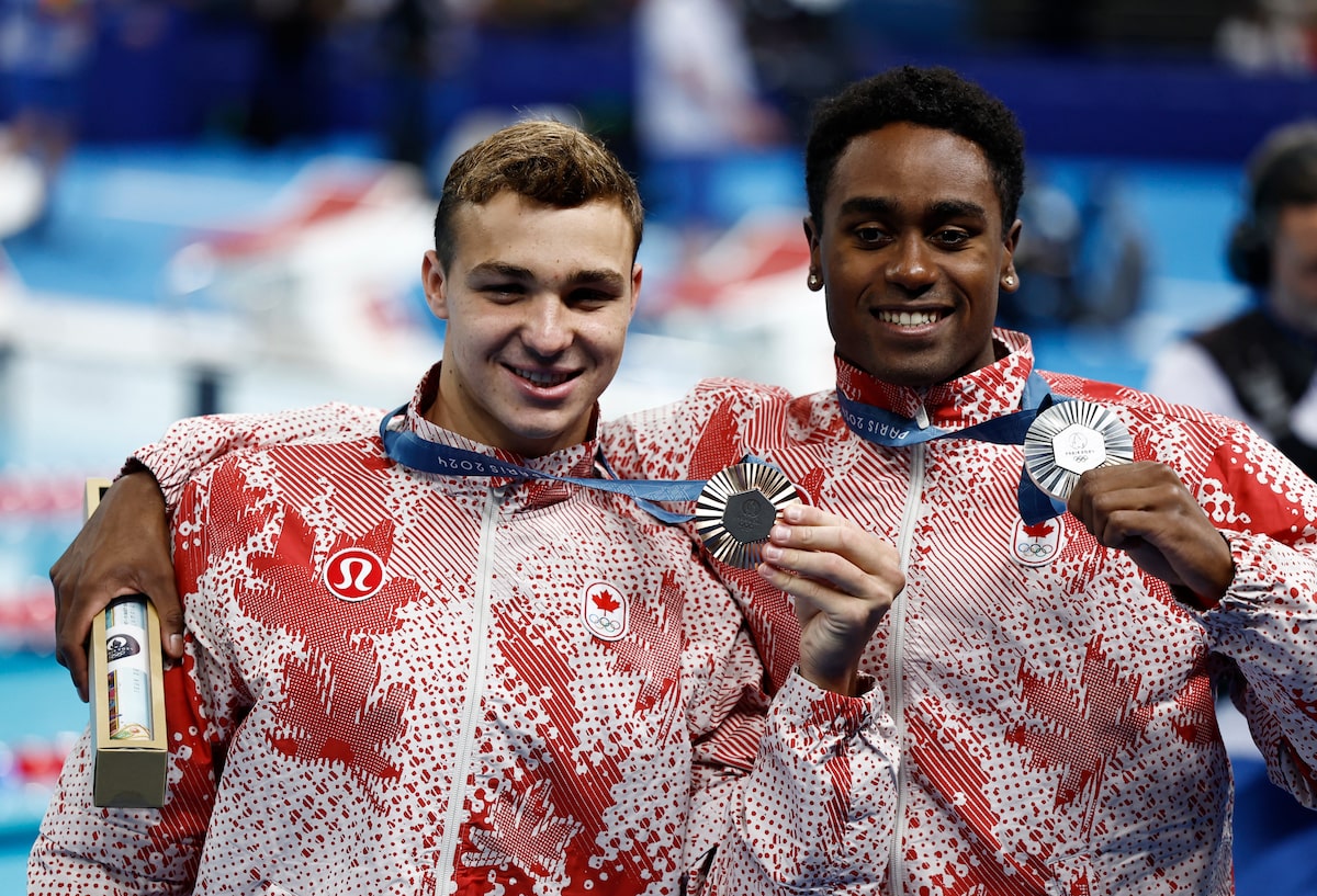 Comment les nageurs canadiens Josh Liendo et Ilya Kharun ont concrétisé leurs médailles au 100 m papillon masculin
