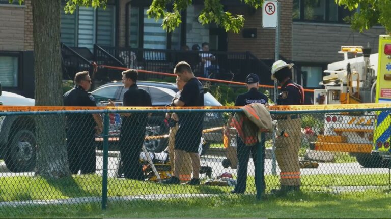 Des témoins réagissent à la mort tragique d'un élagueur à Saint-Laurent