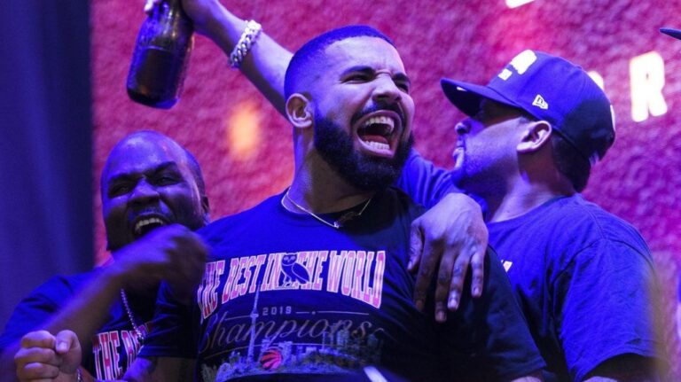 Drake has surprised his fans with three unreleased songs and a link to a website with a huge archive of photos and videos from his career. (Nathan Denette/The Canadian Press)