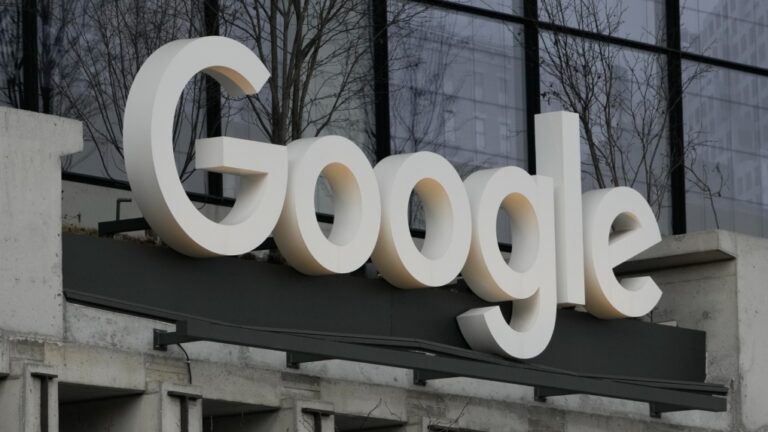 The Google building is seen in New York, Feb. 26, 2024. (AP Photo/Seth Wenig, File)