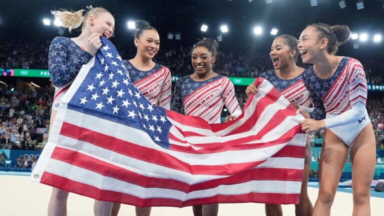 JO de Paris : Simone Biles répond à son ancienne coéquipière MyKayla Skinner après des accusations de « paresse »