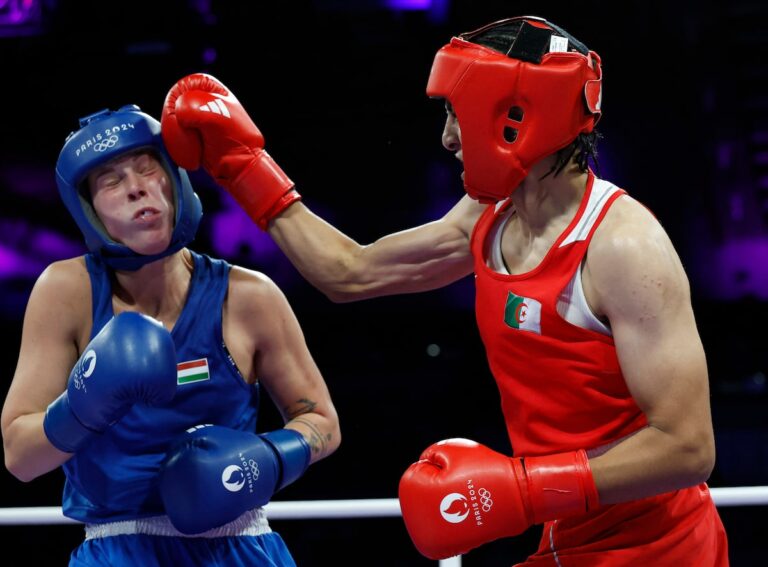 JO de Paris : l'Algérien Khelif bat le Hongrois Hamori et s'assure une médaille malgré une dispute entre les sexes
