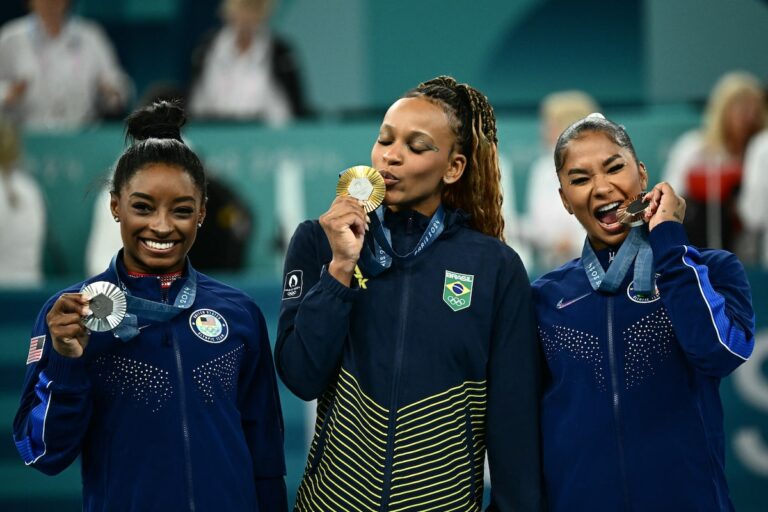 JO de Paris : la Brésilienne Andrade obtient son moment de gloire en gymnastique après une longue attente