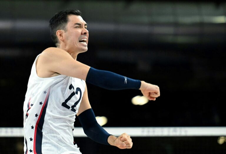 JO de Paris : les USA battent l'Italie en trois sets et remportent le bronze en volley-ball masculin