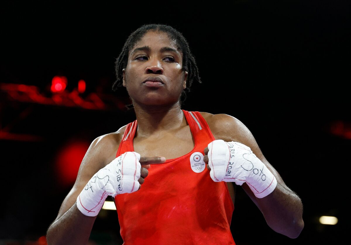 Jeux olympiques de Paris : Cindy Ngamba écrit l'histoire de l'équipe des réfugiés avec une médaille et déclare que le travail n'est pas encore terminé