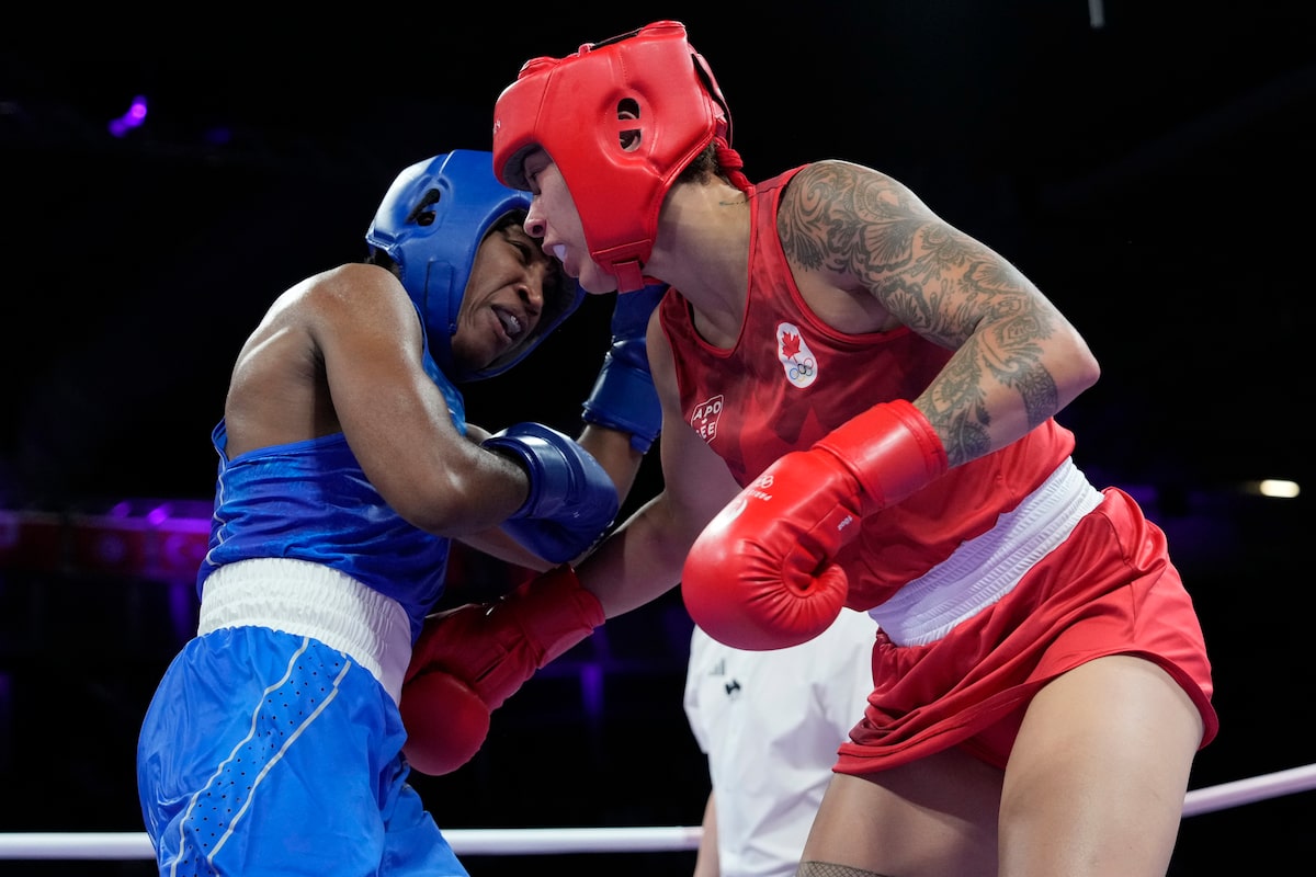 Jeux olympiques de Paris : Tammara Thibeault, espoir canadien de médaille en boxe féminine, abandonne son premier combat