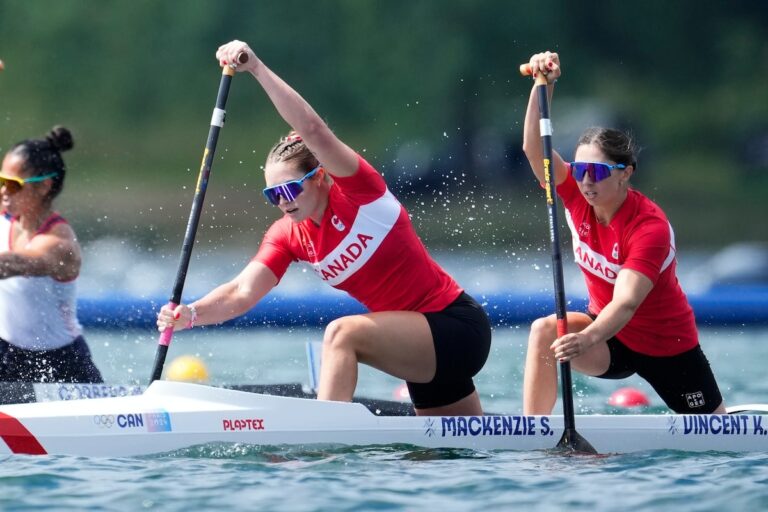 Le Canada remporte le bronze au 500 mètres en canoë biplace féminin; la Chine décroche l'or