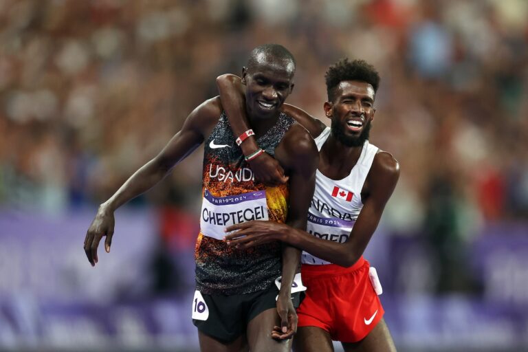 Le Canadien Ahmed rate de peu le podium dans la course de fond de 10 000 mètres