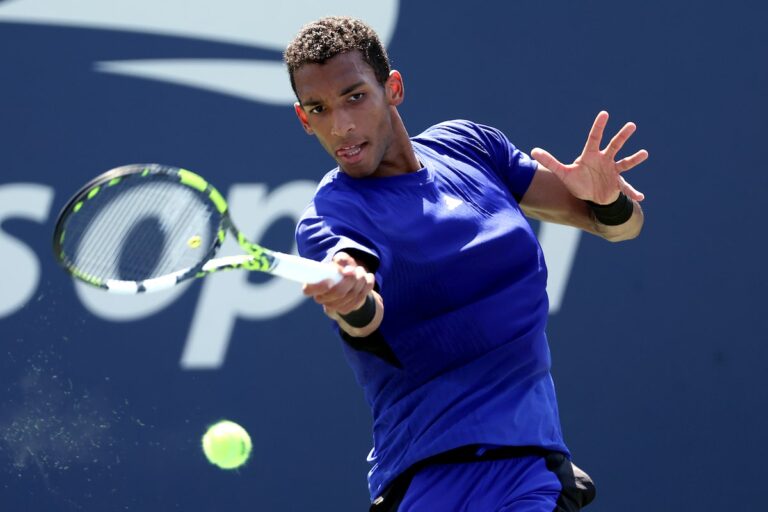 Le Canadien Félix Auger-Aliassime éliminé au premier tour des Internationaux des États-Unis