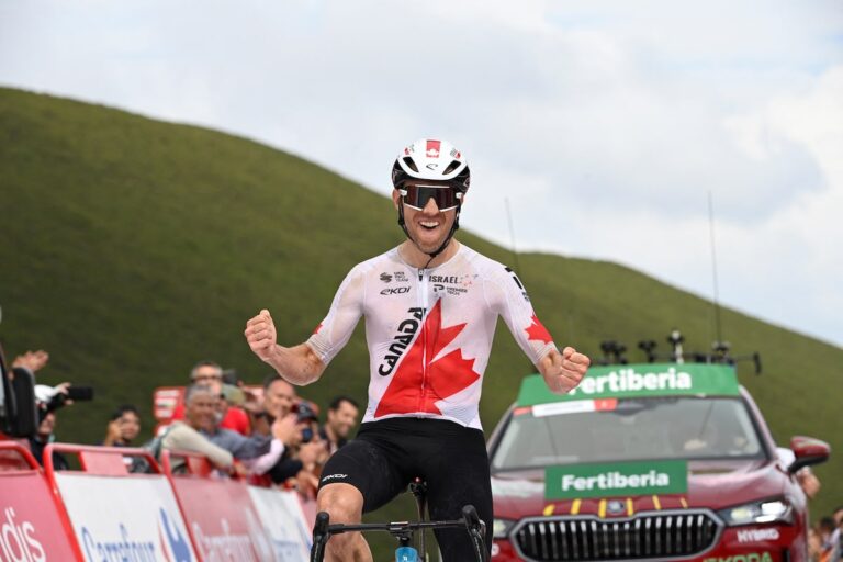 Le Canadien Woods s'impose lors de la 13e étape de la Vuelta