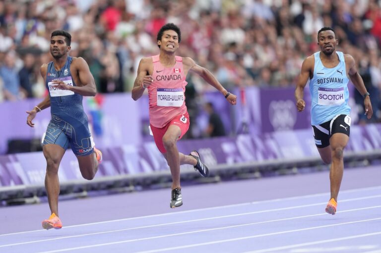 Le spécialiste du 400 mètres Christopher Morales Williams fait ses preuves à Paris