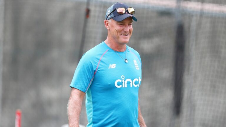 Graham Thorpe is pictured in this 2021 file photo. (AP Photo/Tertius Pickard, File)