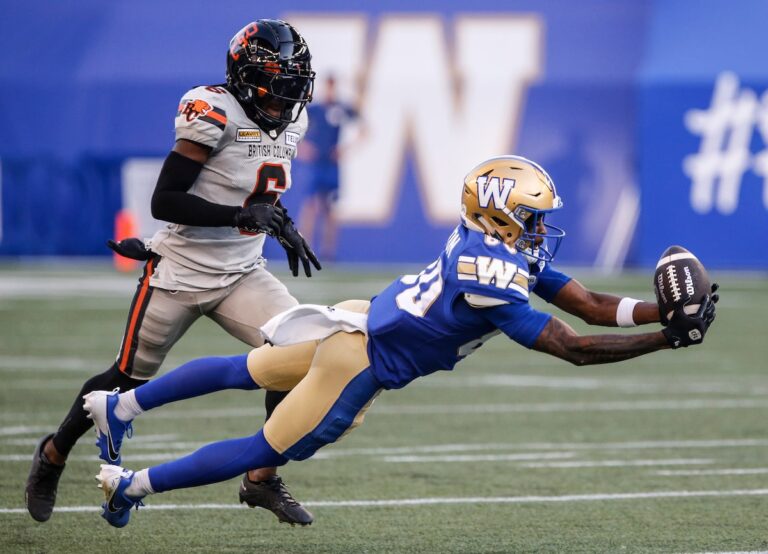 Les Blue Bombers ont battu les Lions 25-0 à Winnipeg grâce à six placements de Castillo