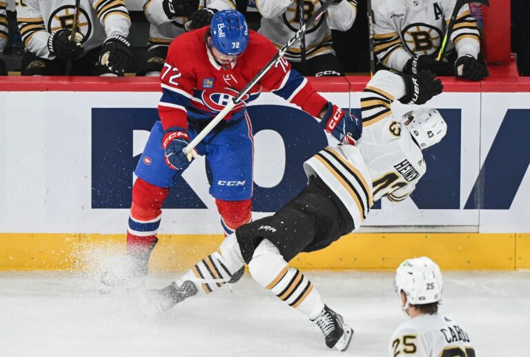 Les Canadiens signent des contrats de deux ans avec les défenseurs libres Arber Xhekaj et Justin Barron