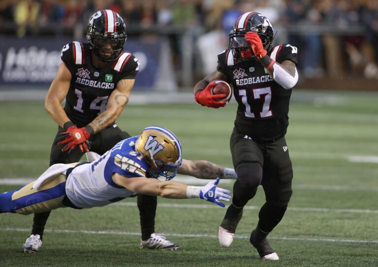 Les Redblacks veulent continuer à se battre contre les Roughriders en visite