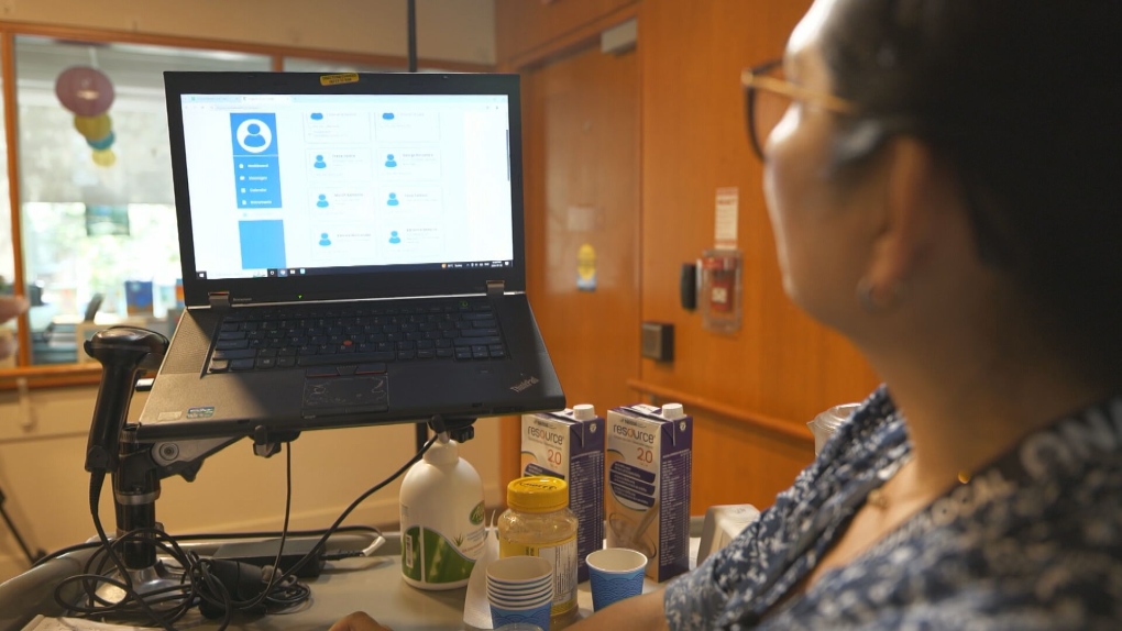 Engage Plus, a Canadian-developed software program, can provide families access to their relatives' up-to-date medical file.