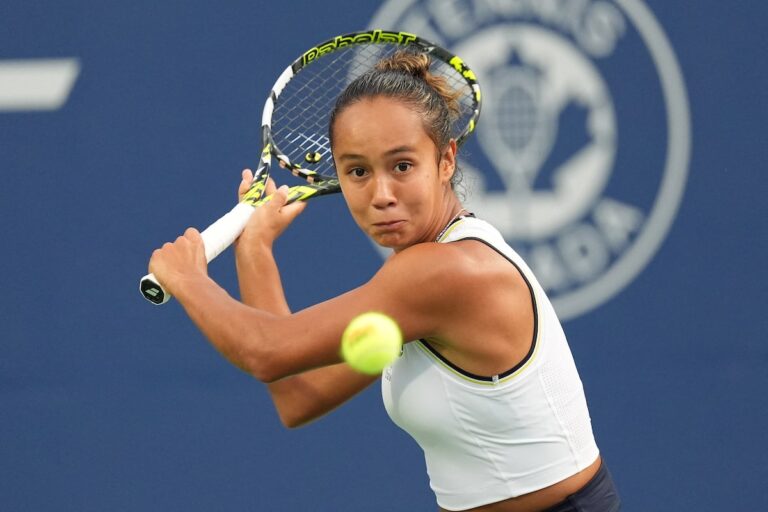 Leylah Fernandez du Canada au deuxième tour au NBO ;  Marina Stakusic avance également