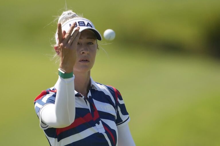 Nelly Korda cherche à retrouver une forme imbattable à l'Open britannique féminin au pays du golf
