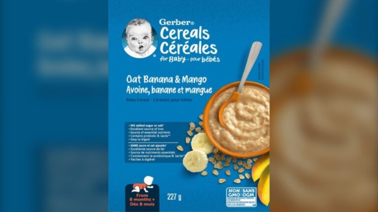 Nestlé rappelle des céréales pour bébé en raison d'une possible contamination