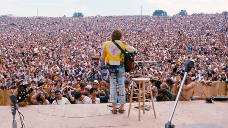 Music historian Alan Cross said that without the tumultuous decade of 1960s, Woodstock would never have happened. (Henry Diltz)