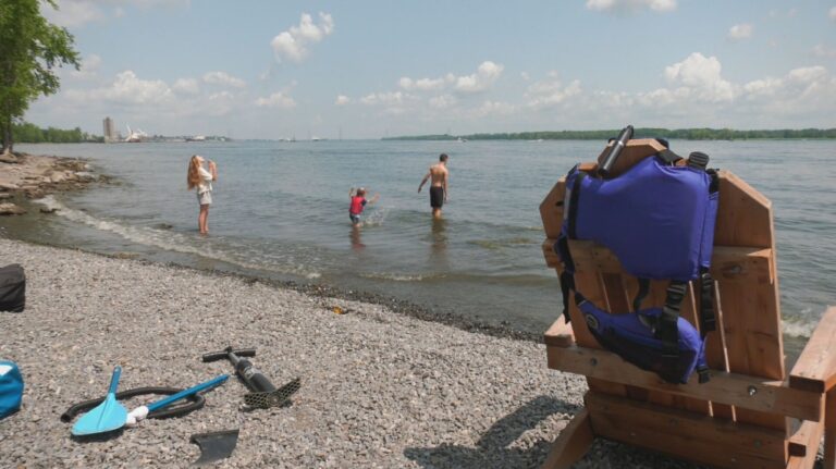Pas de plage dans l'est de Montréal avant 2028 en raison de problèmes de santé