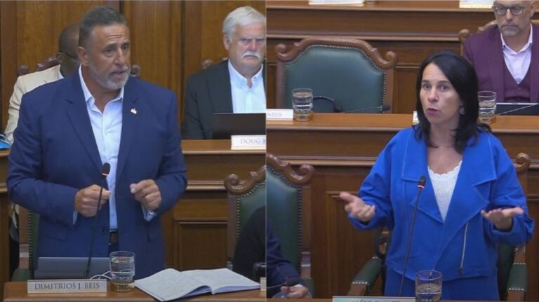 Plante a « choisi de détourner l'attention » en critiquant l'opposition pour avoir posé une question en anglais, selon le maire de Pierrefonds-Roxboro