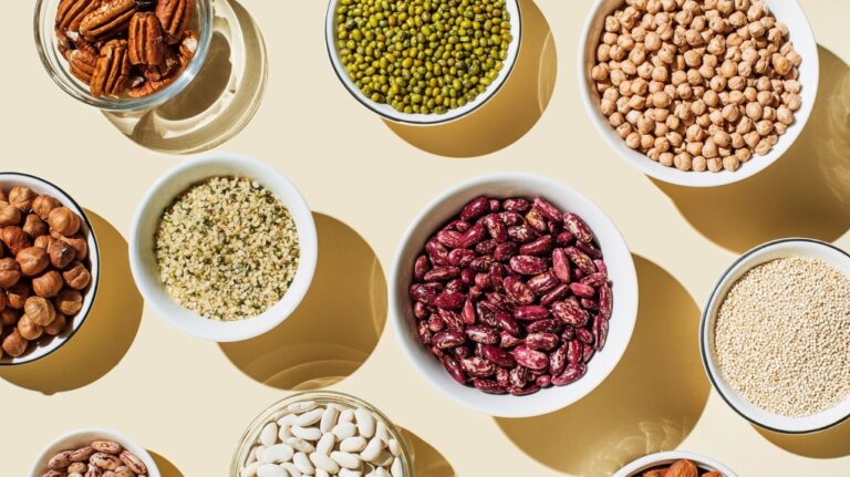 Nuts and legumes are full of protein, good fats and fibre, all of which support a healthy body and brain. (Tanja Ivanova/Moment RF/Getty Images via CNN Newsource)