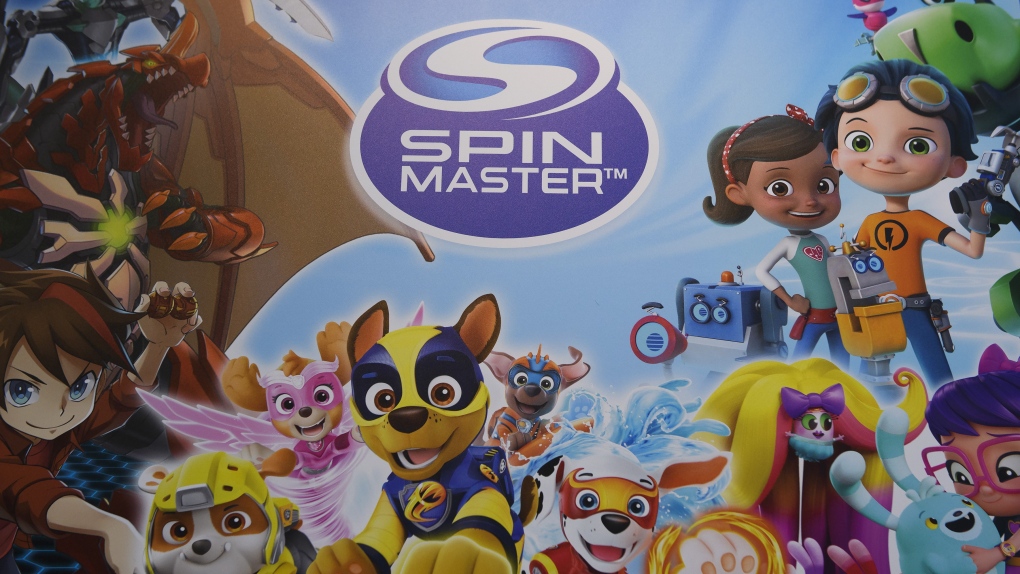 Characters are shown at the Spin Master toy and entertainment company office in Toronto on Tuesday, January 29, 2019. THE CANADIAN PRESS/Nathan Denette