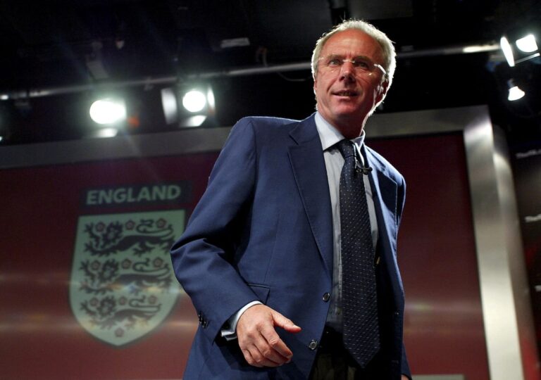Sven-Goran Eriksson, l'entraîneur de football suédois qui fut le premier étranger à diriger l'équipe d'Angleterre, décède à 76 ans