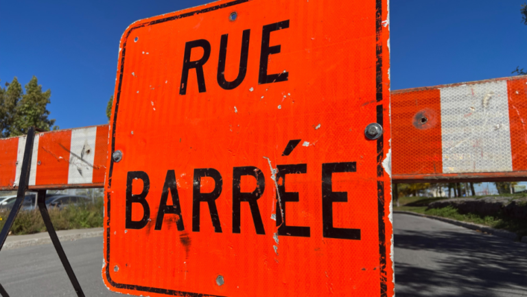 Voici les fermetures de routes du week-end pour la région de Montréal