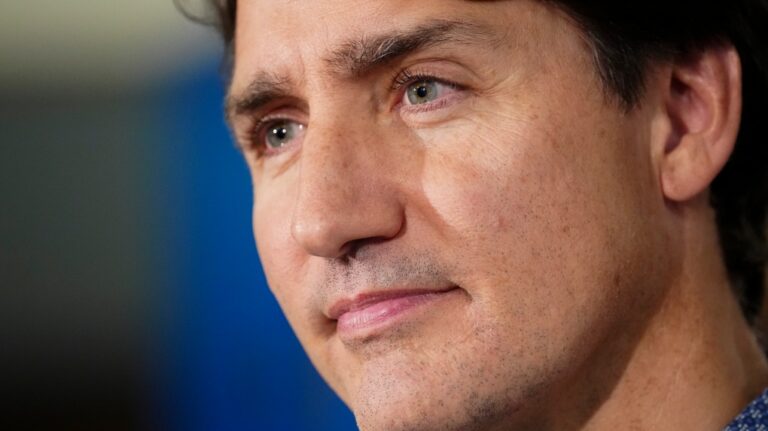 Prime Minister Justin Trudeau answers reporters questions following an announcement in Rocky Harbour, Nfld., on Sept. 4, 2024 (THE CANADIAN PRESS/Sean Kilpatrick)