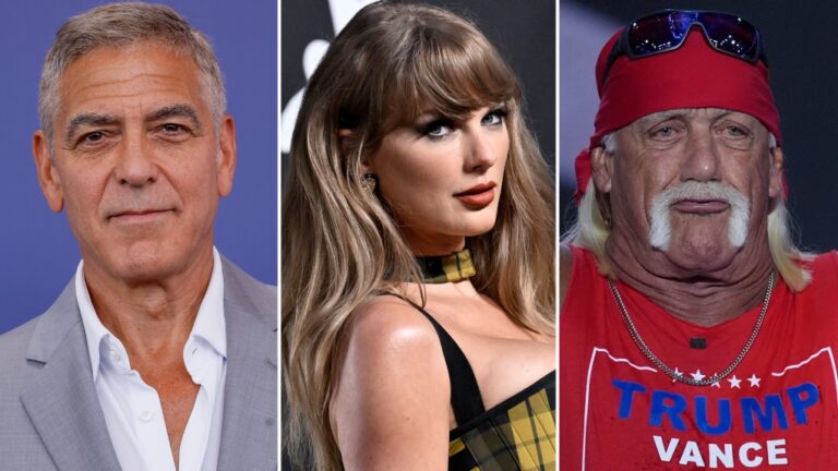 Taylor Swift, Hulk Hogan, George Clooney : quelles célébrités ont soutenu Kamala Harris et Donald Trump pour la présidence des États-Unis