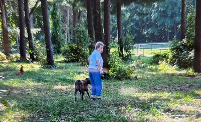 Carol Wheeler, photographiée par CJ Woods, à Leddy Park - AUTORISATION